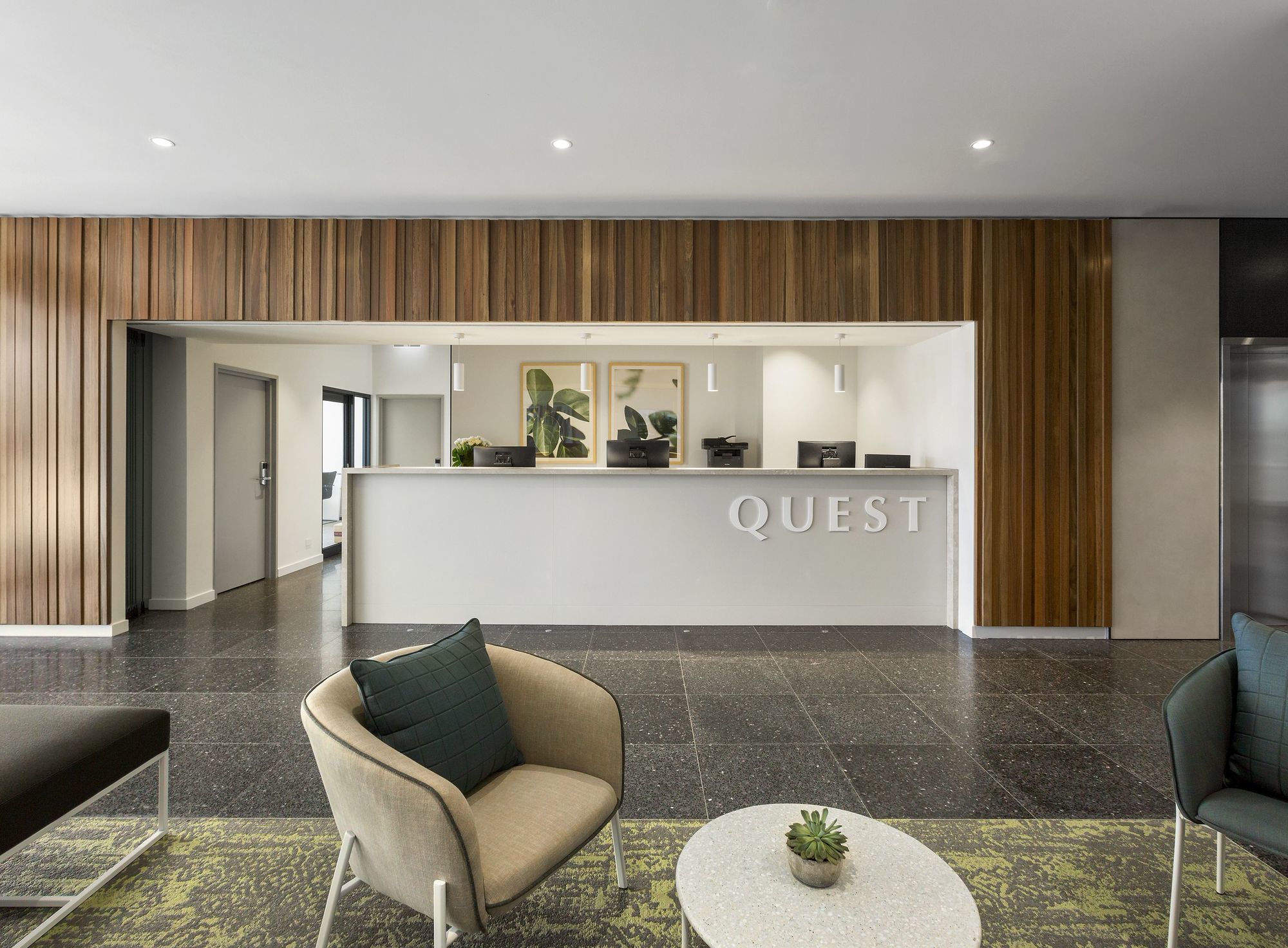 Quest St Kilda Road Aparthotel Melbourne Interior foto